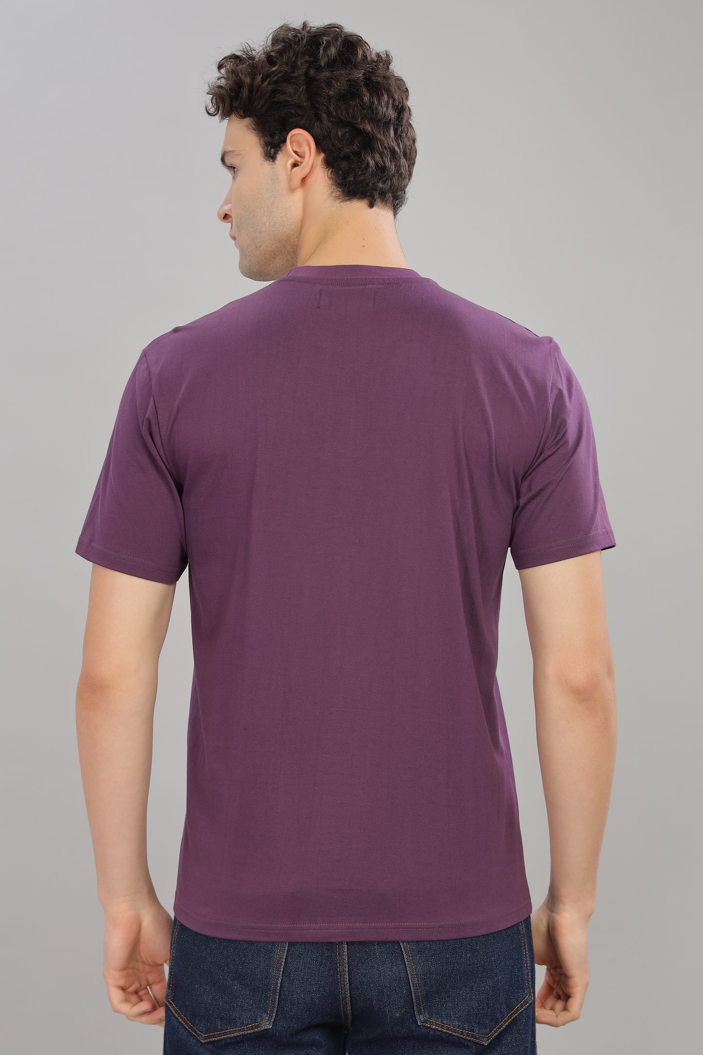 Berry purple Tee